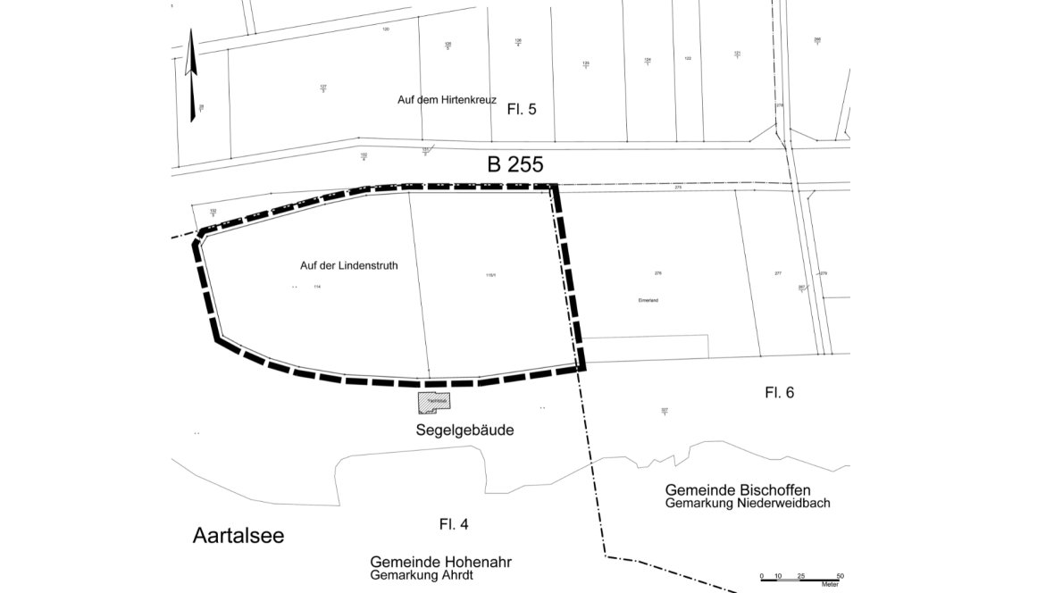Lage des nördlichen Geltungsbereiches - 1