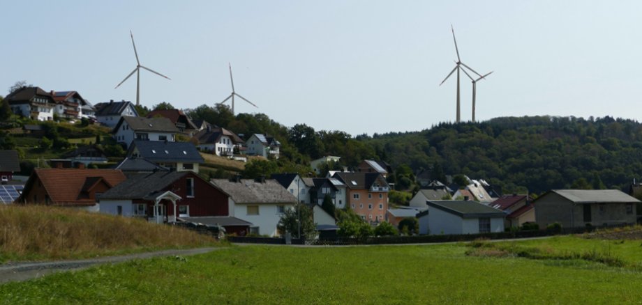 Visualisiertes Foto des Windparks Stocksol Visualisiertes Foto des Windparks Stocksol