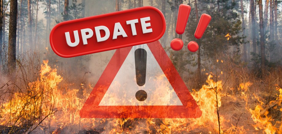 Waldbrand Update